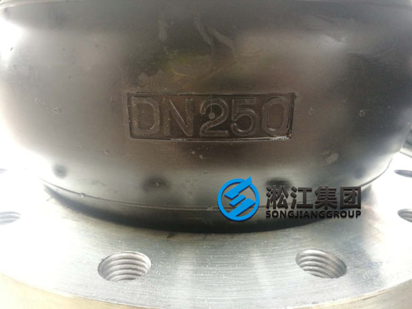 DN250氟橡膠軟接頭發(fā)往福清市現(xiàn)場(chǎng)